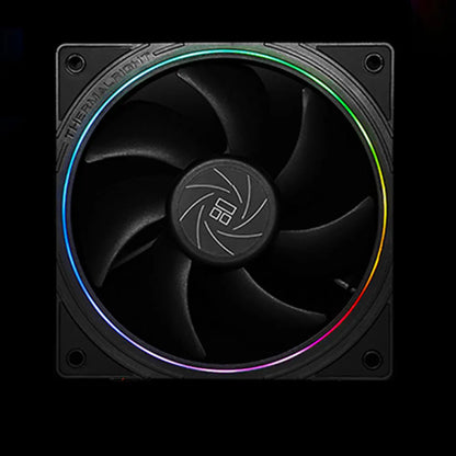TL-S12 120Mm HALO Cooling Fan 5V 3PIN ARGB Fan Pc Gamer 360° Exquisite Light Effect Computer Case Fan Ventilador