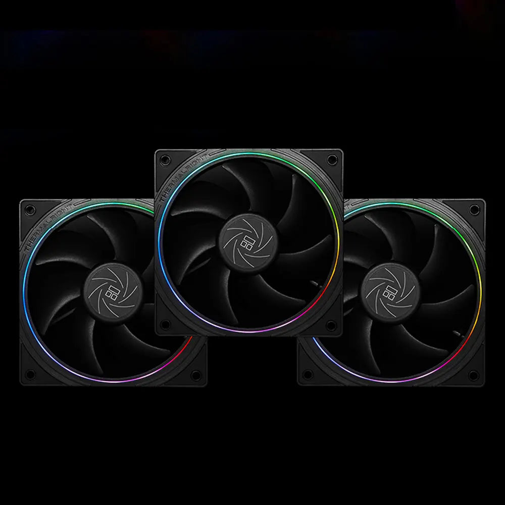 TL-S12 120Mm HALO Cooling Fan 5V 3PIN ARGB Fan Pc Gamer 360° Exquisite Light Effect Computer Case Fan Ventilador