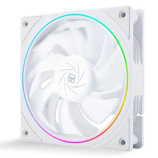 TL-S12 120Mm HALO Cooling Fan 5V 3PIN ARGB Fan Pc Gamer 360° Exquisite Light Effect Computer Case Fan Ventilador